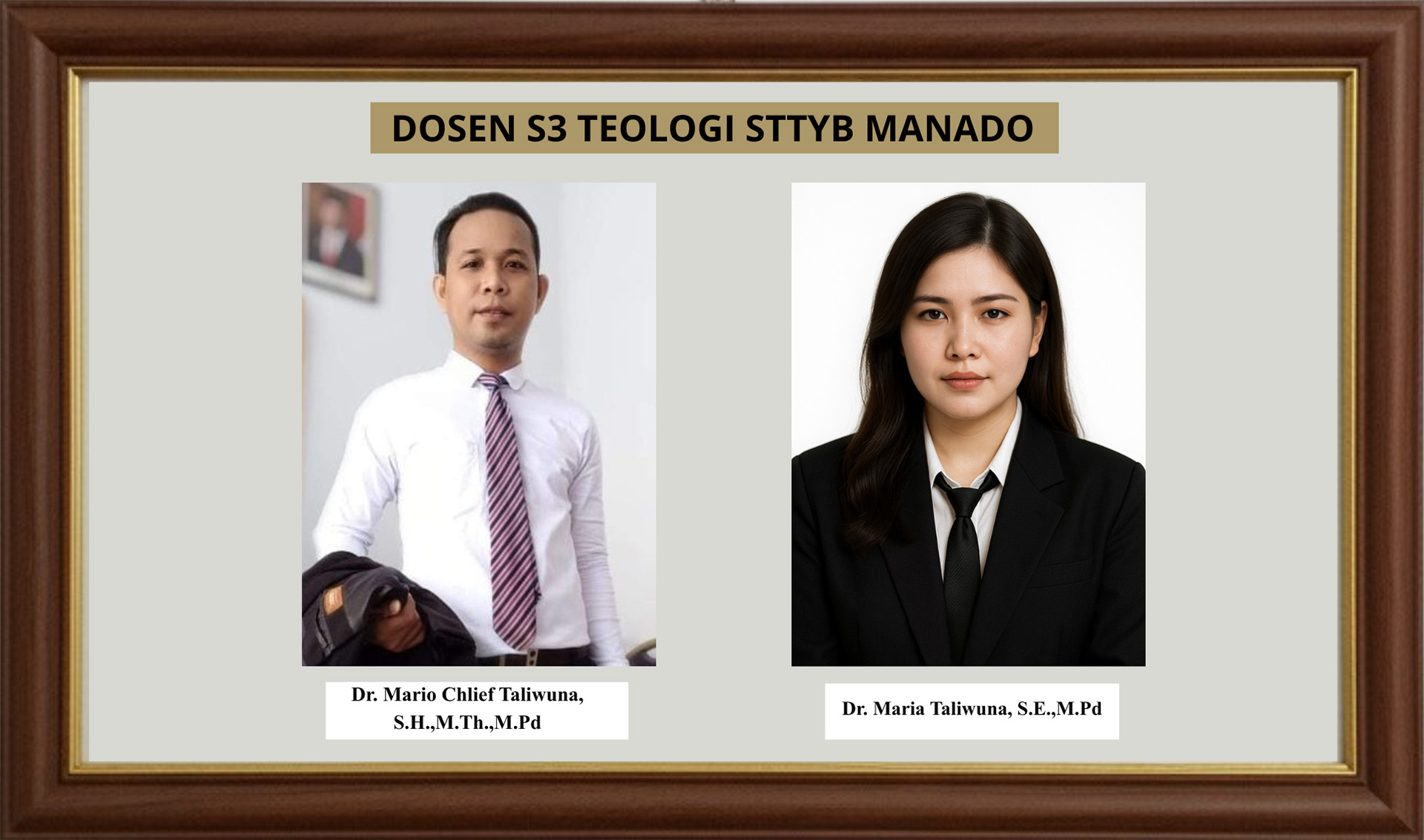 Dr. Giovanny Rorora, S.Th., - 1