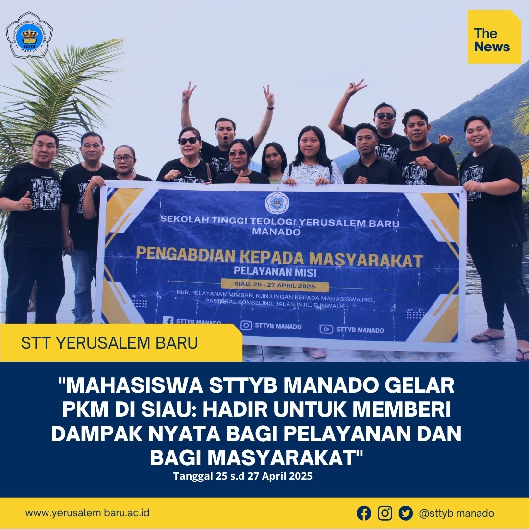 Mahasiswa STYYB Manado Gelar PKM di Siau Hadir untuk Memberi Dampak Nyata Bagi Pelayanan dan Bagi Masyarakat