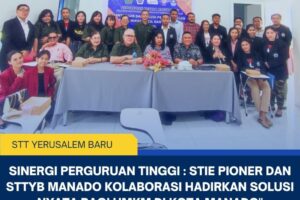 Sinergi Perguruan Tinggi STIE Pioner dan STTYB Manado Kolaborasi Hadirkan Solusi Nyata Bagi UMKM di Kota Manado